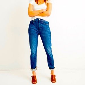 Madewell High-Rise Slim Boyjean